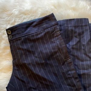 Wide Leg American Eagle Navy Tuxedo pants